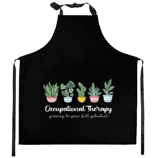 Occupational Therapy Pediatric Therapist Ot Month Kitchen Aprons