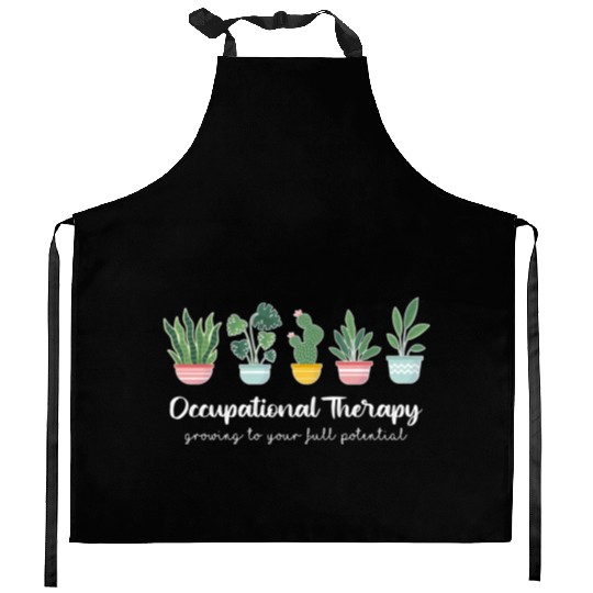 Occupational Therapy Pediatric Therapist Ot Month Kitchen Aprons
