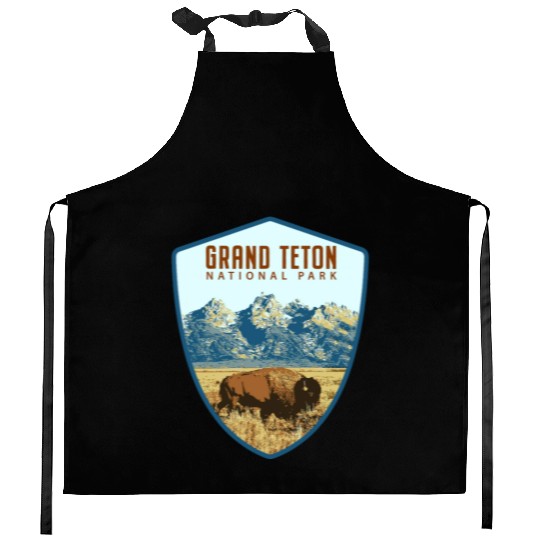 Grand teton national park Kitchen Aprons