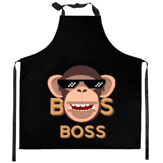 I'm the boss Kitchen Aprons