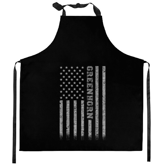 Greenhorn American Flag Kitchen Aprons