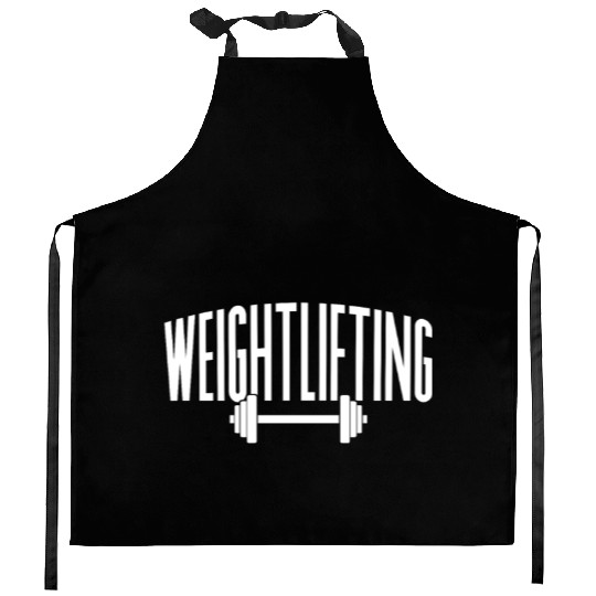 Weightlifting Gym Workout Lift Kitchen Aprons