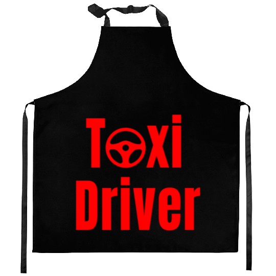 Taxi Driver Kitchen Aprons