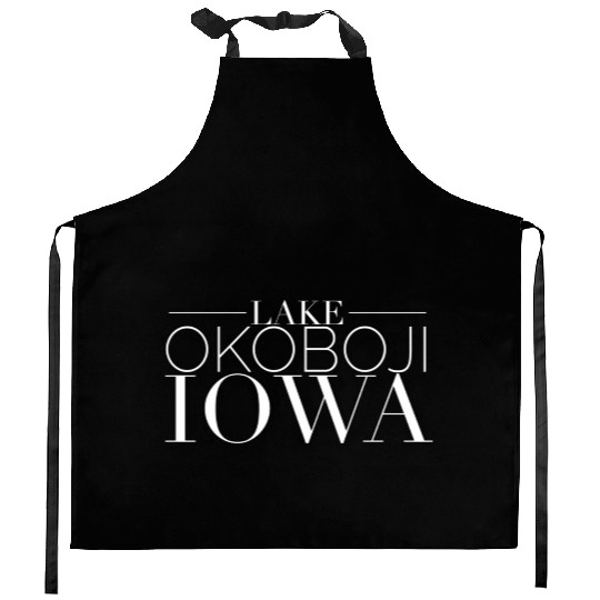Lake Okoboji Iowa Kitchen Aprons