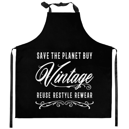 Save The Planet Buy Vintage Kitchen Aprons
