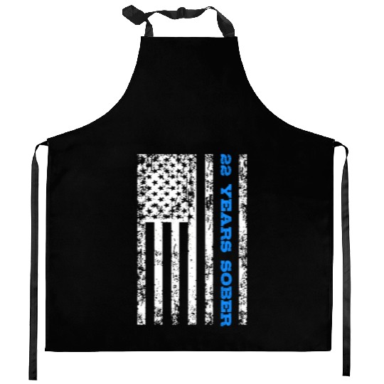 Sobriety 22 Years Sober Kitchen Aprons