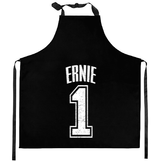 Ernie Supporter Number 1 Greatest Fan Kitchen Aprons