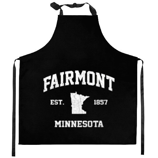 Fairmont Minnesota Mn State Athletic Style Kitchen Aprons