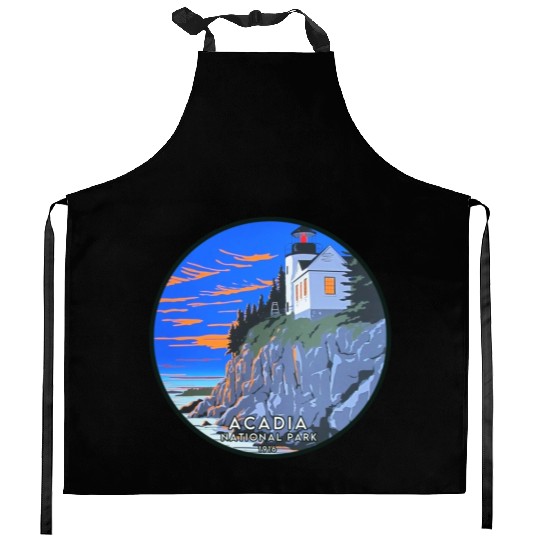Acadia National Park Kitchen Aprons
