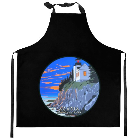 Acadia National Park Kitchen Aprons
