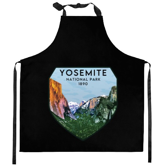 yosemite national park Kitchen Aprons