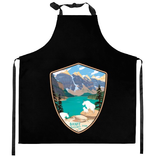 Banff national park Kitchen Aprons