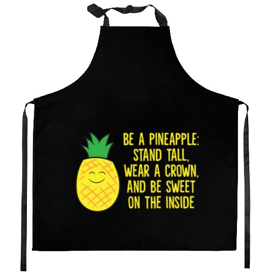 Pineapple Be A Pineapple Love eapples Kitchen Aprons