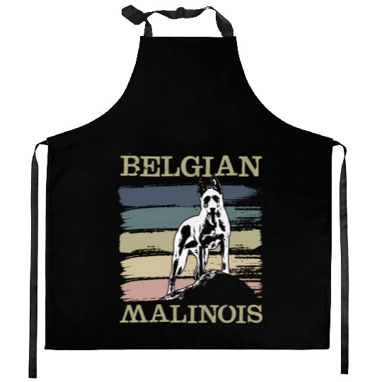 Belgian Malinois T Dog Kitchen Aprons