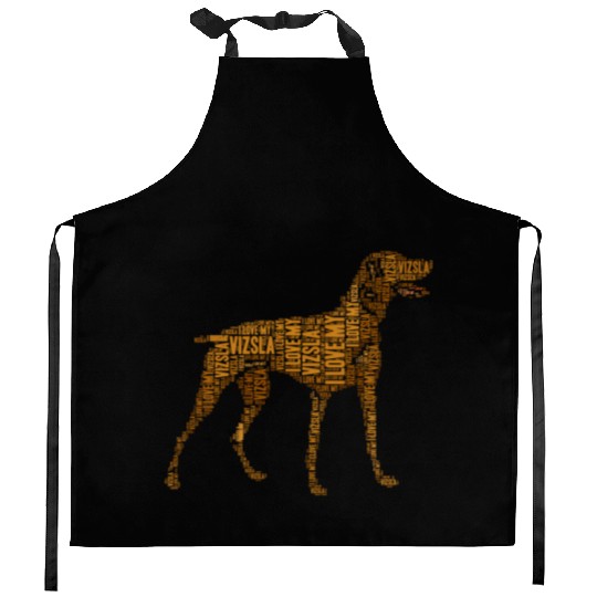 Vizsla Dog Owner I Love My Vizsla Dog Vizsla Kitchen Aprons