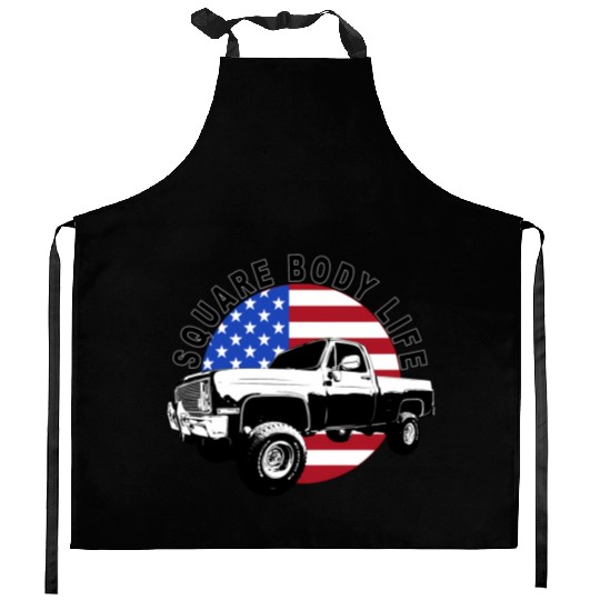 Squarebody Truck 4X4 Square Body Kitchen Aprons