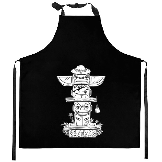 Totem Street Fighter Shadaloo Kitchen Aprons