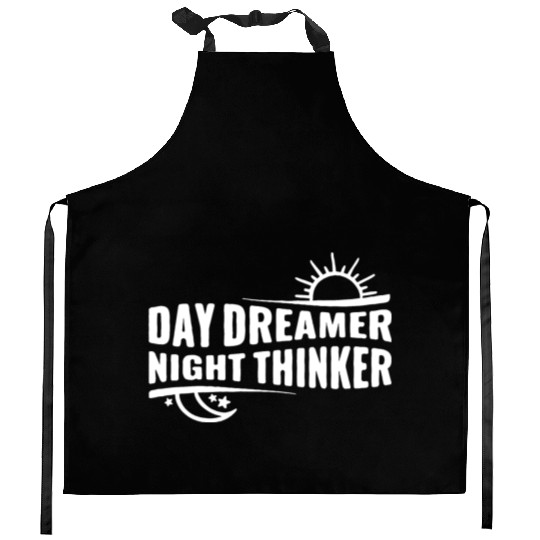 Day Dreamer Night Thinker Kitchen Aprons