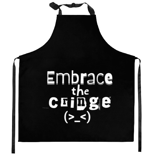 Embrace the Cringe Kitchen Aprons