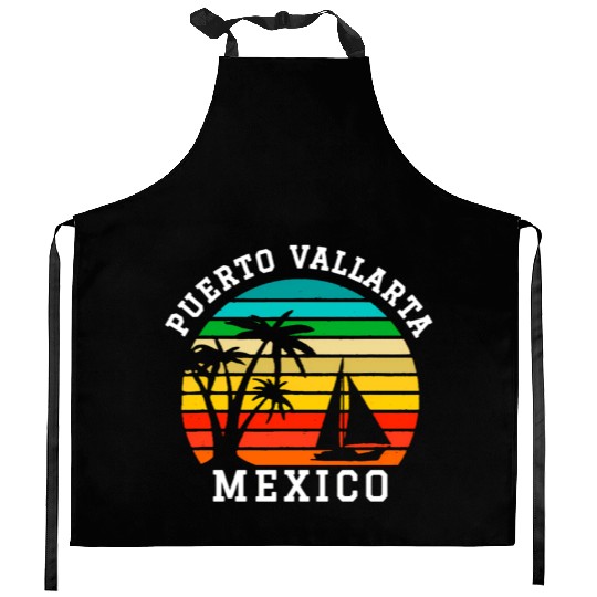 Puerto Vallarta Mexico Family Vacation Kitchen Aprons