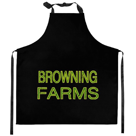 Browning Farms Squad Family Reunion Last Name Team Kitchen Aprons