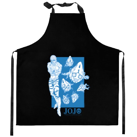 Jojo'S Bizarre Adventure Mista Six Bullets Kitchen Aprons
