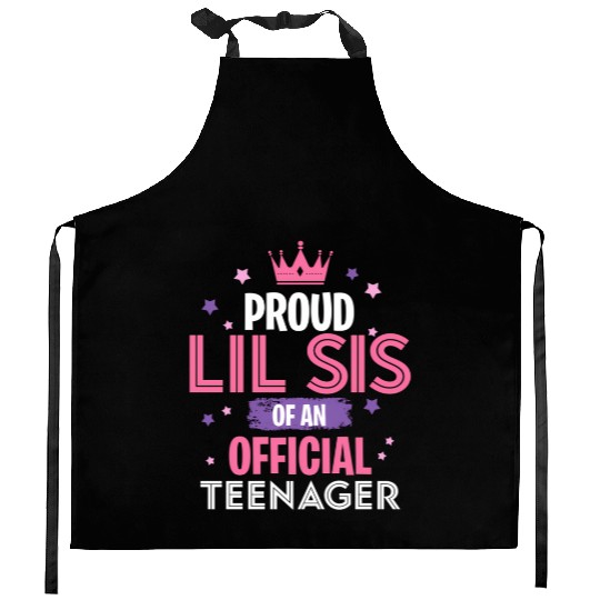 Proud Little Sister Of An Officialnager 13Th Kitchen Aprons