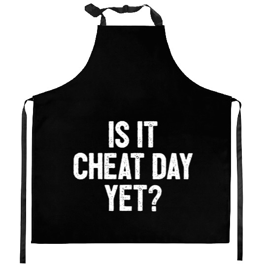 Funny Workout Fitness Gym Training I Is It Cheat D Kitchen Aprons