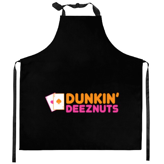 Dunkin Deez-Nuts Pocket Aces Kitchen Aprons