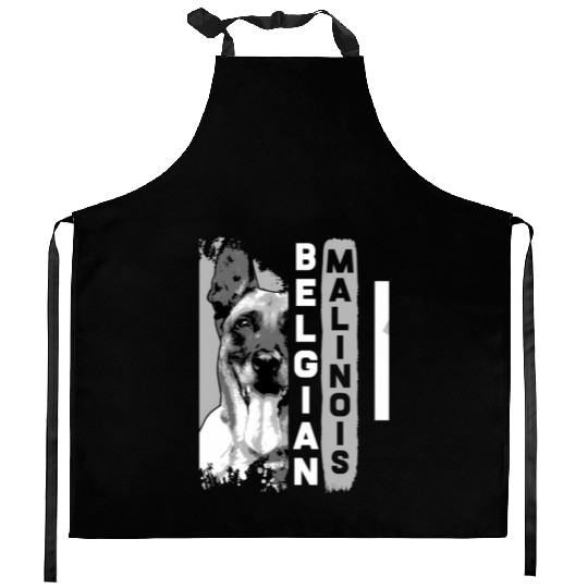 Belgian Malinois T Dog Kitchen Aprons