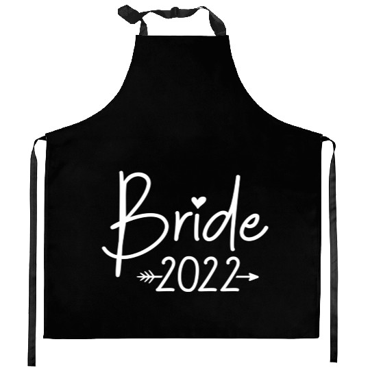 Bride 2022 For Wedding Or Bachelorette Party Kitchen Aprons