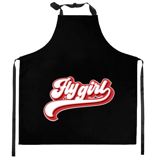 Fly 80S 90S Old School Hip Hop Kitchen Aprons