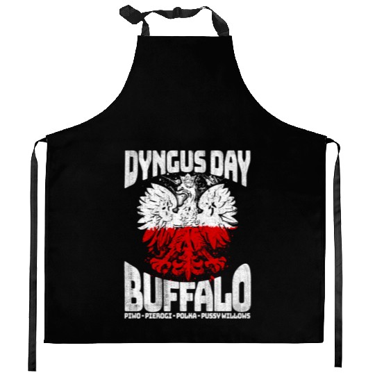 Dyngus Day Buffalo Piwo Pierogi Polka Kitchen Aprons