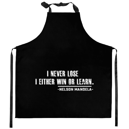 Nelson Mandela'S Motivational Kitchen Aprons