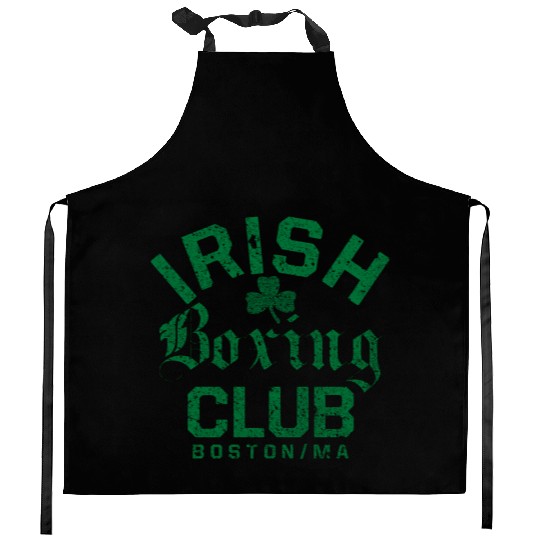 Irish Bong Club Boston Massachusetts Kitchen Aprons