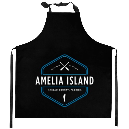Amelia Island Florida Beach Kitchen Aprons