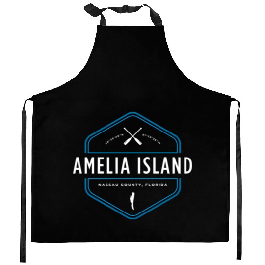 Amelia Island Florida Beach Kitchen Aprons