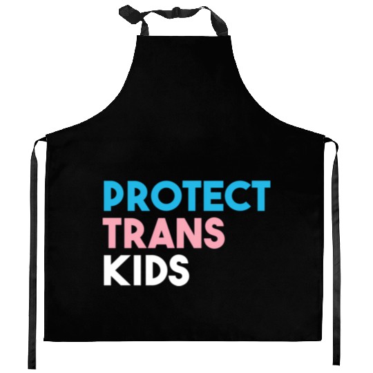 Protect Trans Transgender Pride Kitchen Aprons
