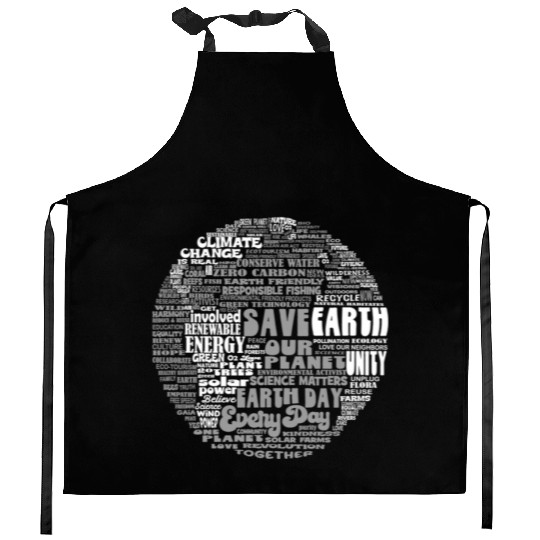 Save Our Planet Climate Change Is Real Save Earth Kitchen Aprons
