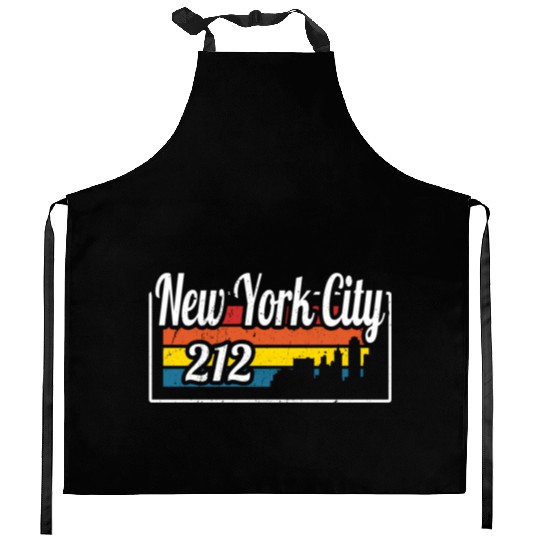 New York City yline 212 State Of Ny Kitchen Aprons