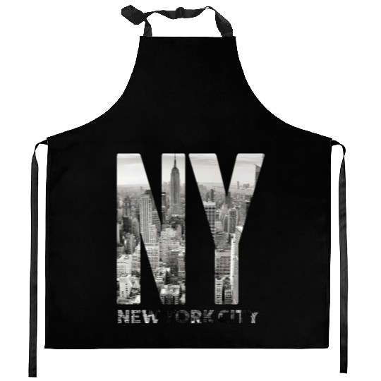 New York City yline Nyc Manhattan Kitchen Aprons