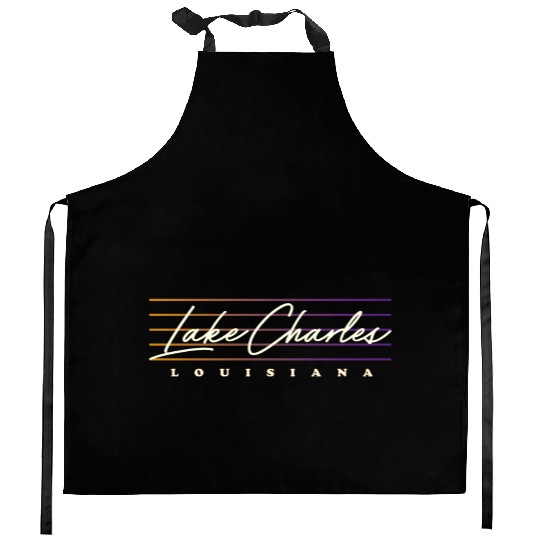 Lake Charles Louisiana Style Kitchen Aprons