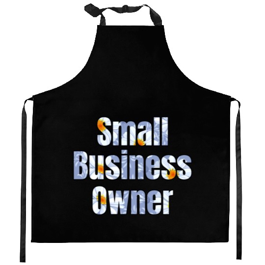 Small Business Oowner daisy Kitchen Aprons