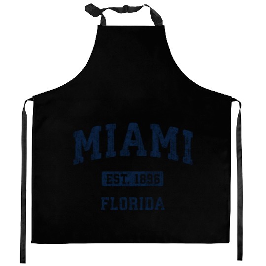 Miami Florida Fl Athletic Sports Kitchen Aprons