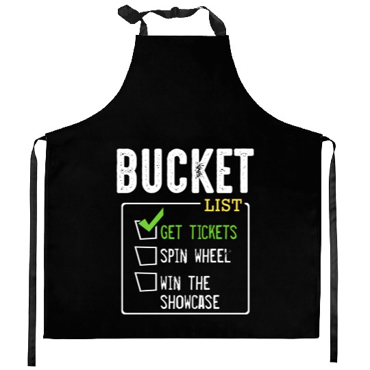 Bucket List Get Tickets Win Game Show Lucky Kitchen Aprons