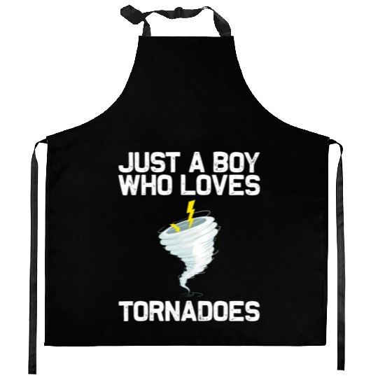 Tornado For Hurricane Weather Chaser Kitchen Aprons
