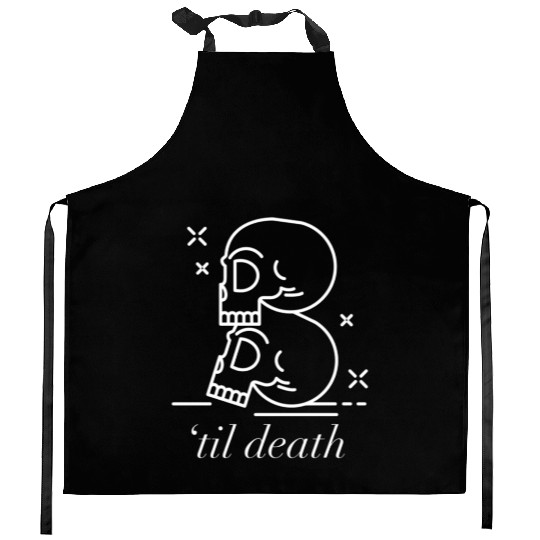 Til Death Do Us Part Forever Always Kitchen Aprons