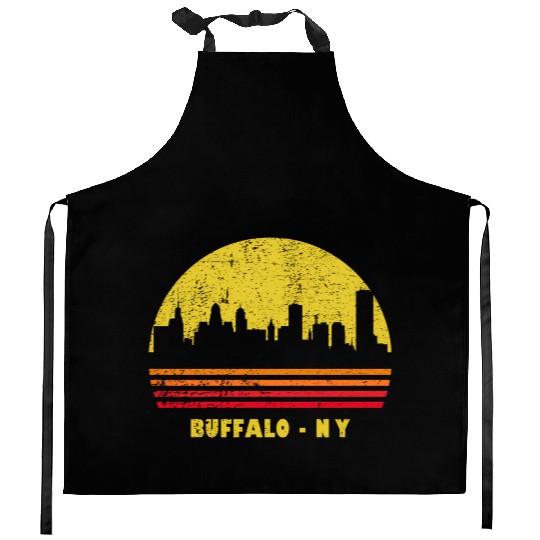 Sunset Buffalo Ny yline Kitchen Aprons