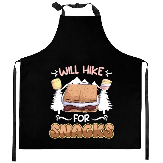 Wanderlust Climber funny Mountain Hiking Snack Kitchen Aprons