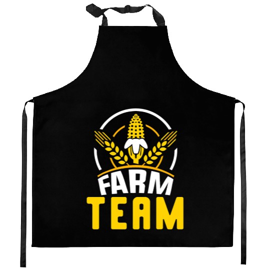 Farm Team Hobby Job Farmer Farming Kitchen Aprons